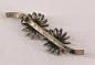 Preview: Brosche stilisierte Blume Silber