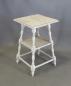 Preview: Weißer Blumenstisch Shabby Chic
