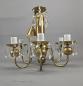 Preview: Deckenlampe mit Kristallabhängungen