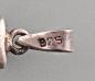 Preview: Silber-Anhänger mit Perlmutt L 4,8 cm