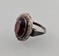 Preview: Ring mit rotem Stein