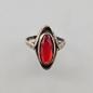 Preview: Ring mit rotem Stein