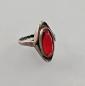 Preview: Ring mit rotem Stein