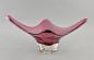 Preview: Große Schale Murano Rosa