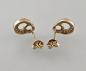 Preview: Gold-Garnitur Armband Ohrstecker Collier