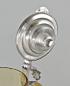 Preview: Krug Jugendstil mit Zinndeckel und Malerei