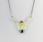 Preview: emailliertes Collier Onyx Swarovski