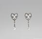 Preview: Ohrringe Swarovski Steine Perle