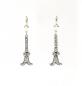 Preview: Ohrringe Eiffelturm Swarovski Steine