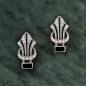 Preview: Onyx Ohrclips Swarovski Steine