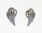 Preview: emaillierte Ohrringe Swarovski Steine
