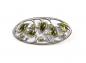 Preview: emaillierte Jugendstil Brosche
