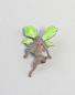 Preview: emaillierte Jugendstil Brosche Elfe
