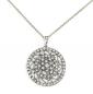 Preview: Jugendstil Anhänger an Kette Swarovski