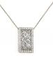 Preview: Jugendstil Anhänger an Kette Swarovski