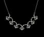 Preview: Jugendstil Collier Schleifen Swarovski