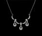 Preview: Jugendstil Collier Swarovski
