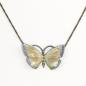 Preview: emailliertes Collier Schmetterling