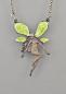 Preview: emailliertes Jugendstil Collier Elfe