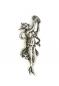 Preview: Silber-Brosche Jugendstil