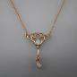 Preview: Jugendstil Collier Opal