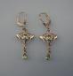 Preview: Jugendstil Ohrringe Peridot