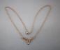Preview: Jugendstil Collier Rubin Perlen