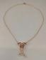 Preview: rotvergoldetes Collier Opal Perlen