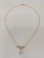 Preview: Collier gelbvergoldet mit Opal