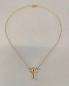 Preview: Collier gelbvergoldet Smaragd Perle