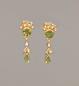 Preview: Ohrstecker Peridot Perle