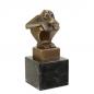 Preview: Bronze Skulptur stilisierter Affe Art déco