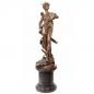 Preview: Bronze Skulptur "Die siegreiche Diana" Jagdgöttin