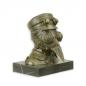 Preview: Bronze Büste Pestdoktor Steampunk