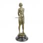 Preview: Bronze Skulptur "Die Reitgerte“