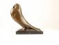 Preview: Bronze Skulptur stilisierte Taube