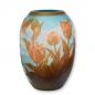 Preview: Kamee-Glas Vase Tulpen