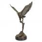Preview: Bronze Skulptur fliegender Adler