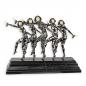 Preview: Bronze Skulptur "Die Mädchen" Art déco Tänzerinnen