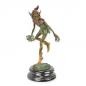 Preview: Bronze Skulptur farbig Goblin Kobold Zwerg