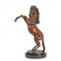Preview: Bronze Skulptur bäumendes Pferd