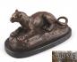 Preview: Bronze Skulptur Jaguar nach Barye
