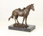 Preview: Bronze Skulptur Pferd mit Sattels