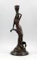Preview: Milo Bronze Kerzenhalter Jugendstil
