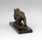 Preview: Milo, Bronze Bär mit Fisch