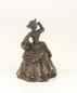 Preview: Bronze Figürliche Glocke Lady mit Korb