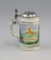 Preview: Bierkrug Stutenhaus mit Zinndeckel 0,5 Liter