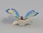 Preview: Schmetterling Sockel blau