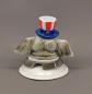 Preview: Briefbeschwerer Elefant mit Zylinder Mr. Amerika ungemarkt
