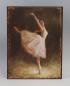 Preview: nostalgisches Blechschild Ballerina Pirouette